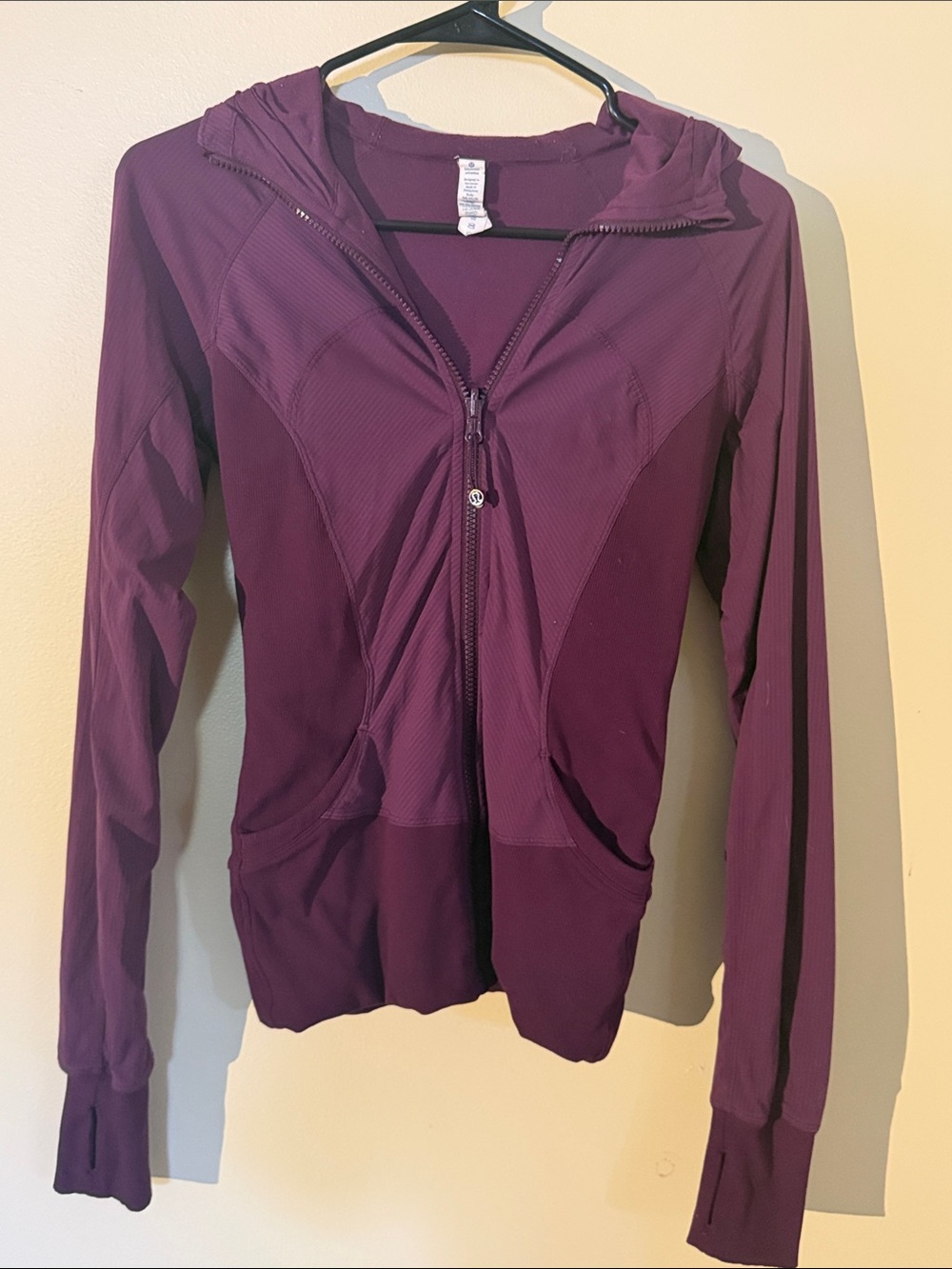 lululemon athletica Deep Purple Athletic Jacket